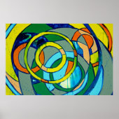 Komposition #26 von Michael Moffa Poster (Vorne)