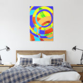 Komposition #27 von Michael Moffa Leinwanddruck (Insitu (Schlafzimmer))