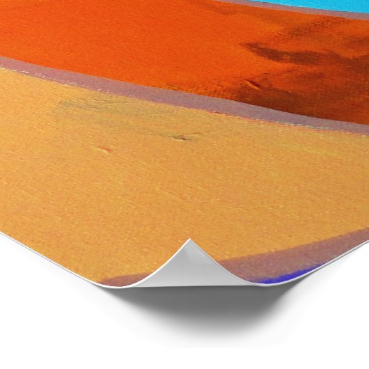 Komposition #27 von Michael Moffa Poster (Ecke)