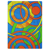 Komposition #29 von Michael Moffa Klemmbrett (Rückseite)