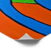 Komposition #29 von Michael Moffa Poster (Ecke)