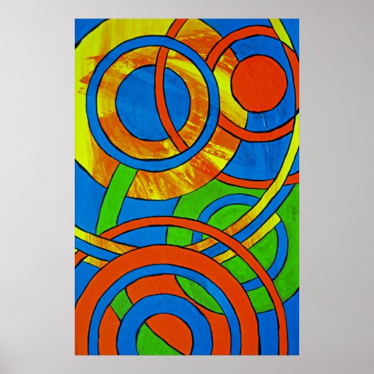 Komposition #29 von Michael Moffa Poster (Vorne)