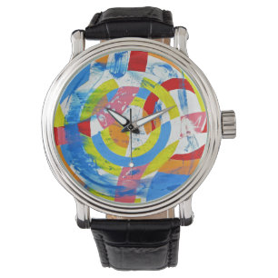 Komposition #2 von Michael Moffa Armbanduhr