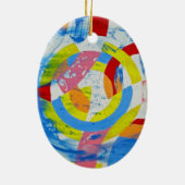 Komposition #2 von Michael Moffa Keramik Ornament (Hinten)