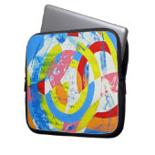 Komposition #2 von Michael Moffa Laptopschutzhülle (Vorderseite Links)