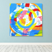 Komposition #2 von Michael Moffa Leinwanddruck (Insitu (Holzboden))