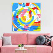 Komposition #2 von Michael Moffa Leinwanddruck (Insitu (Wohnzimmer))