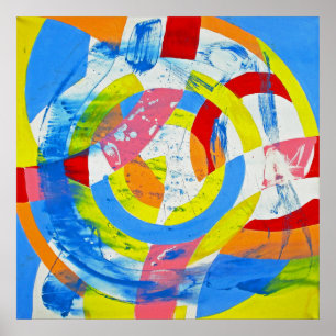 Komposition #2 von Michael Moffa Poster