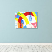 Komposition #2A von Michael Moffa Leinwanddruck (Insitu (Holzboden))