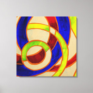 Komposition #31 von Michael Moffa Leinwanddruck