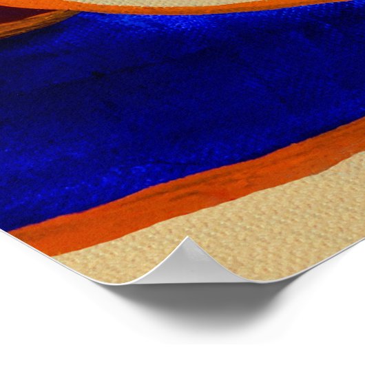 Komposition #31 von Michael Moffa Poster (Ecke)