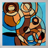 Komposition #32 von Michael Moffa Poster (Vorne)