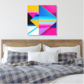 Komposition 56 - Leinwand Art Print (Insitu (Schlafzimmer))