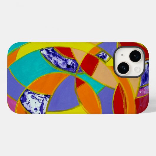 Komposition #5 von Michael Moffa Case-Mate iPhone Hülle (Rückseite (Horizontal))