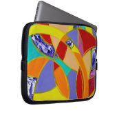 Komposition #5 von Michael Moffa Laptopschutzhülle (Vorne Rechts)