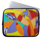 Komposition #5 von Michael Moffa Laptopschutzhülle (Vorderseite)