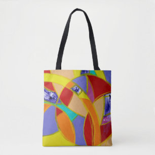 Komposition #5 von Michael Moffa Tasche