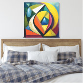 Komposition 801 - Starke Leinwand drucksvoll (Insitu (Schlafzimmer))