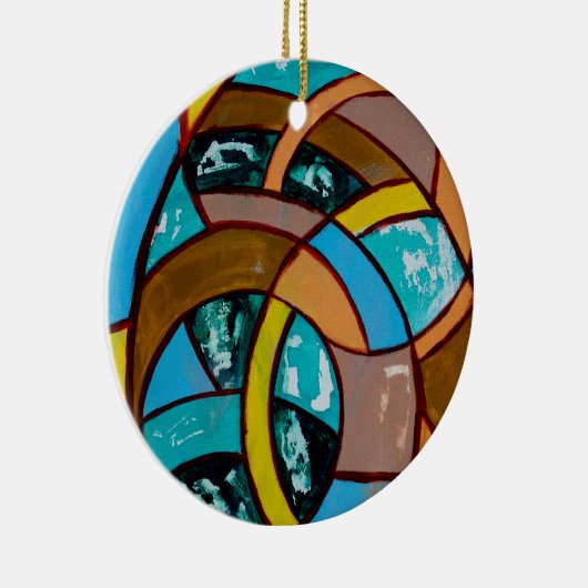 Komposition #8 von Michael Moffa Keramikornament (Rechts)