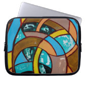 Komposition #8 von Michael Moffa Laptopschutzhülle (Vorderseite)