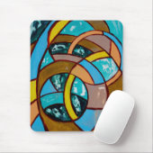 Komposition #8 von Michael Moffa Mousepad (Mit Mouse)