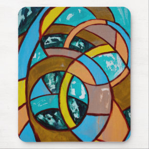 Komposition #8 von Michael Moffa Mousepad