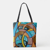 Komposition #8 von Michael Moffa Tasche (Rückseite)