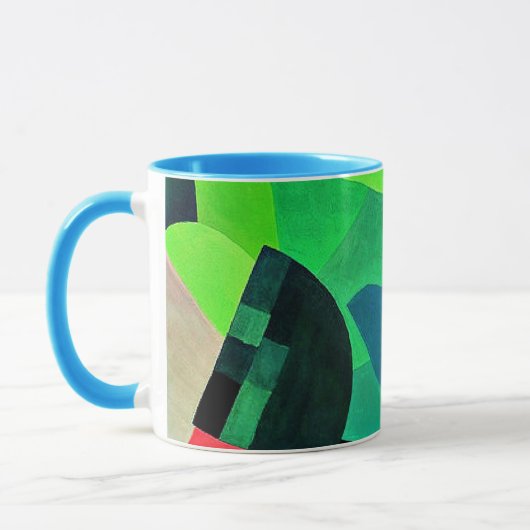 Komposition, abstrakte Kunst von Otto Freundlich Tasse (Links)