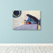 "Komposition", Abstrakte Kunstkanvas Leinwanddruck (Insitu (Holzboden))