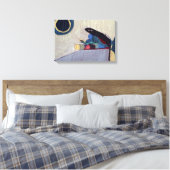 "Komposition", Abstrakte Kunstkanvas Leinwanddruck (Insitu (Schlafzimmer))