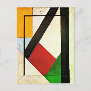 Komposition, berühmtes Werk von Theo van Doesburg Postkarte