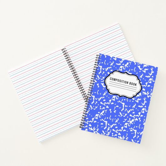 Komposition Classic Muster Spiral Notebook Notizblock (Innenseite)