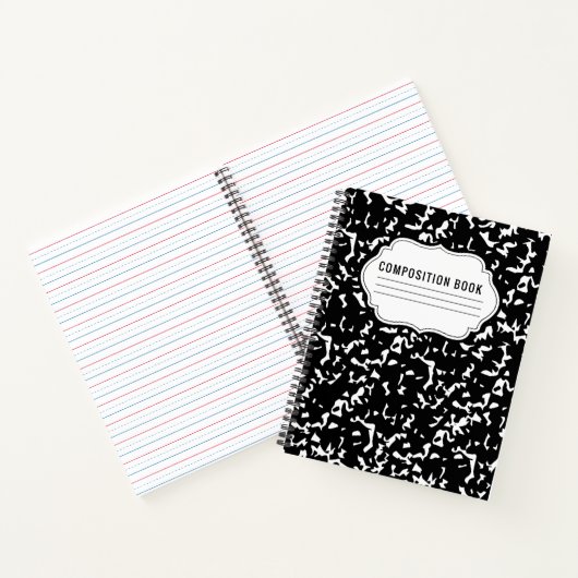 Komposition Classic Muster Spiral Notebook Notizblock (Innenseite)