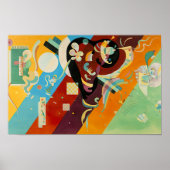 Komposition IX, Wassily Kandinsky Poster (Vorne)