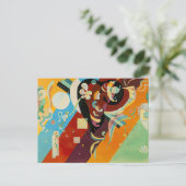 Komposition IX, Wassily Kandinsky Postkarte (Stehend Vorderseite)