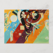Komposition IX, Wassily Kandinsky Postkarte (Vorderseite)