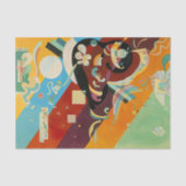 Komposition IX, Wassily Kandinsky Seidenpapier (Vorderseite)