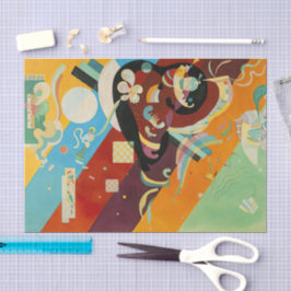 Komposition IX, Wassily Kandinsky Seidenpapier