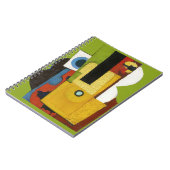 Komposition mit Gitarre, Amadeo de Souza-Cardoso Notizblock (Linke Seite)