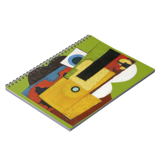 Komposition mit Gitarre, Amadeo de Souza-Cardoso Notizblock (Linke Seite)