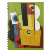 Komposition mit Gitarre, Amadeo de Souza-Cardoso Notizblock (Vorderseite)