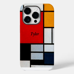 Komposition mit TEMPLATE für großes rotes Flugzeug iPhone 14 Pro Hülle