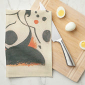 Komposition mit Two Dees von Franz Marc Geschirrtuch (Viertel Falte)