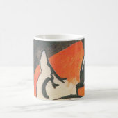 Komposition mit Two Dees von Franz Marc Kaffeetasse (Mittel)