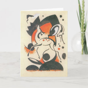 Komposition mit Two Dees von Franz Marc Karte