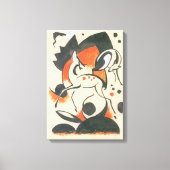 Komposition mit Two Dees von Franz Marc Leinwanddruck (Vorderseite)