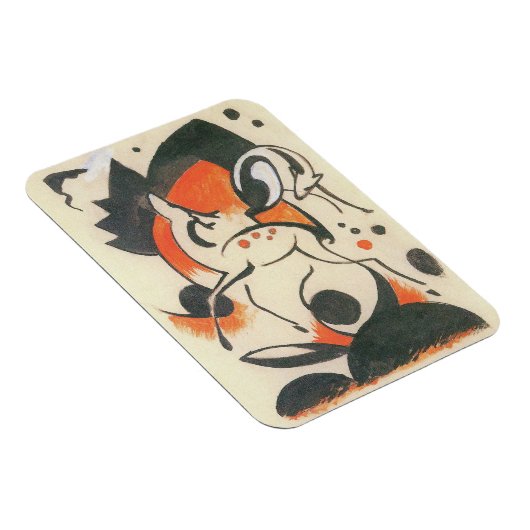 Komposition mit Two Dees von Franz Marc Magnet (Rechte Seite)