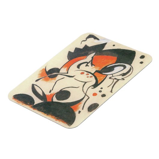 Komposition mit Two Dees von Franz Marc Magnet (Linke Seite)