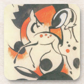 Komposition mit Two Dees von Franz Marc Untersetzer (Vorderseite)