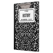 Komposition Notebook-Schüler Schullehrer Schwarz Klemmbrett (Links)